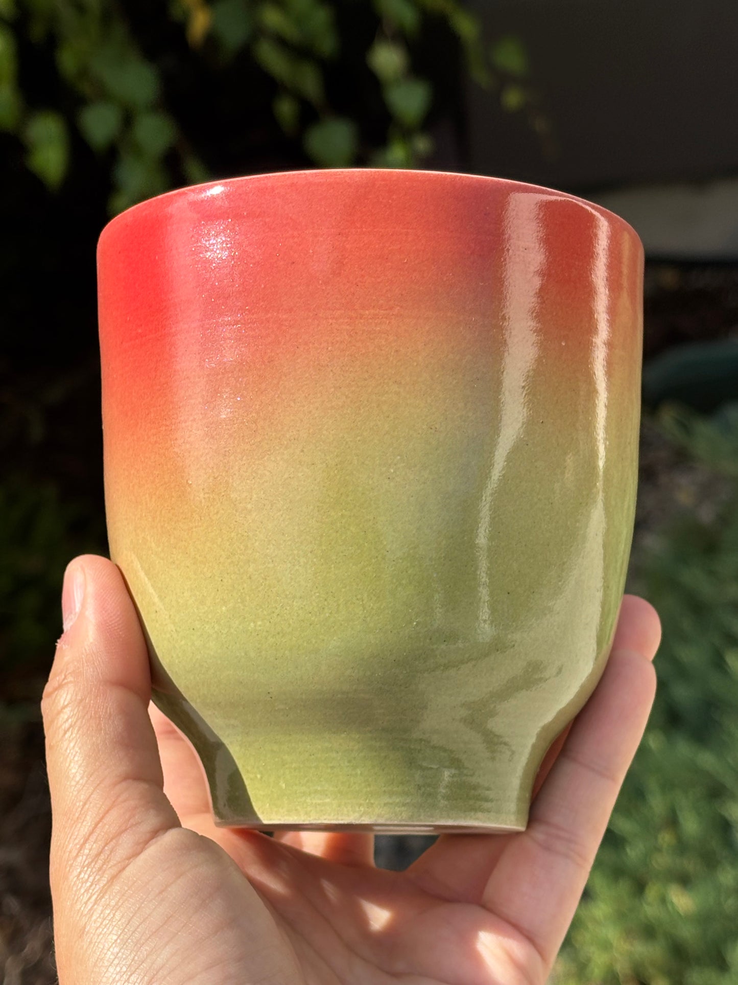 Pre-Order for Fruit Planters with a hand painted fruit sticker!