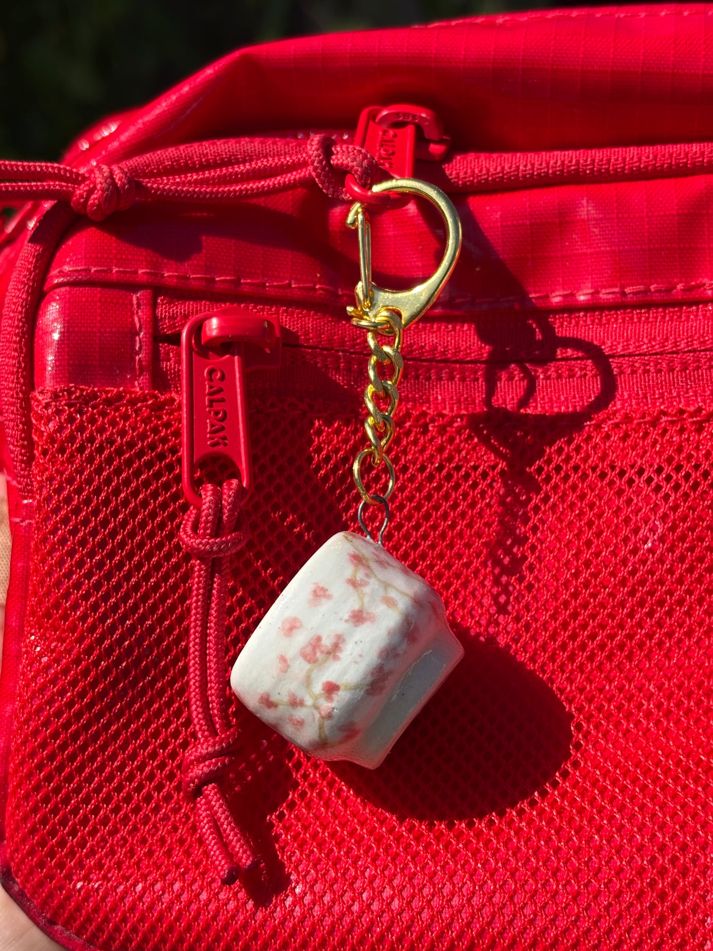 Cherry Blossom Tea Bowl Charm