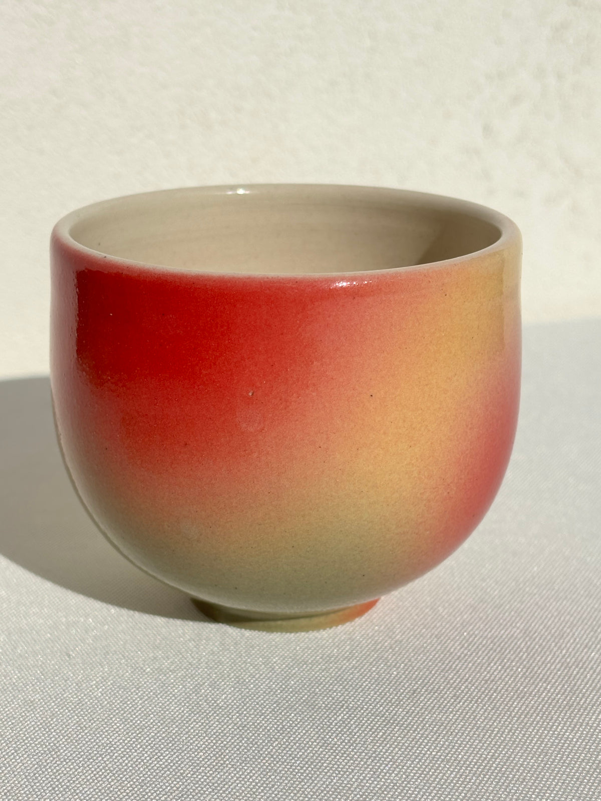 Mango matcha bowl/ chinese style tea cup/ Japanese style tea cup(No stickers)