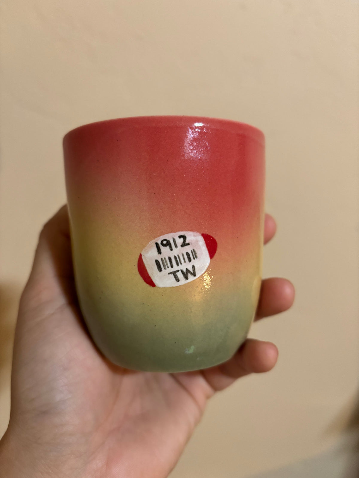 Mango Tumblers 8oz/12oz, with TW/MEX stickers on