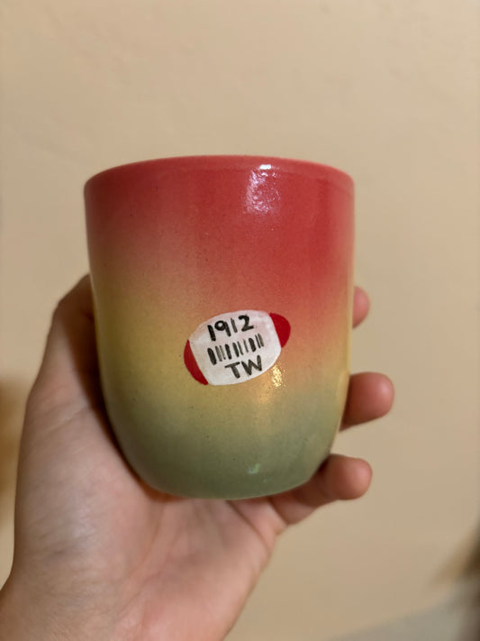 Mango Tumblers 8oz/12oz, with TW/MEX stickers on