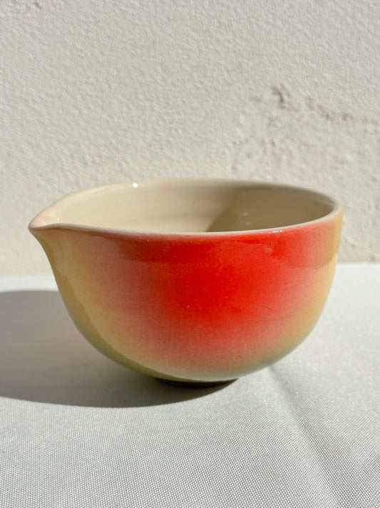 Mango matcha bowl/ chinese style tea cup/ Japanese style tea cup(No stickers)