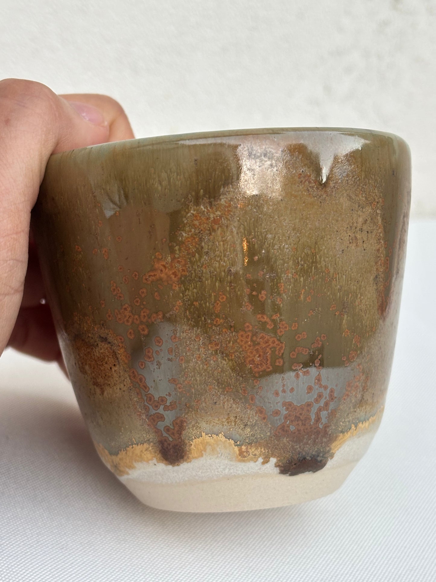 Matcha bowls/ 8oz tumbler and Chinese style tea cup in Vintage Birch glaze