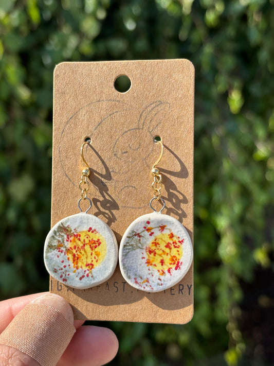 Mid Autumn Moonlight earrings