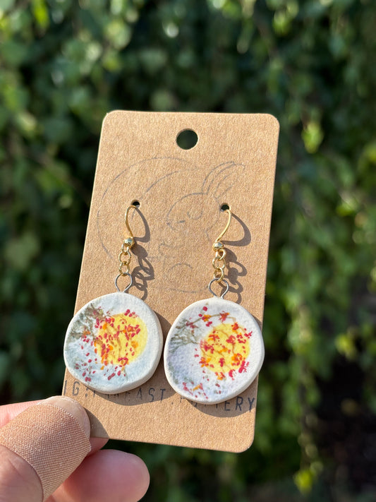 Mid Autumn Moonlight earrings