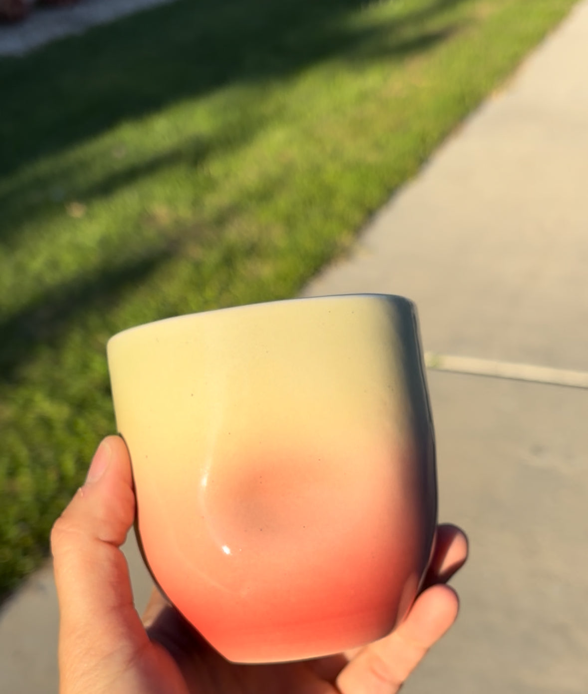 Add DIMPLES to the cup