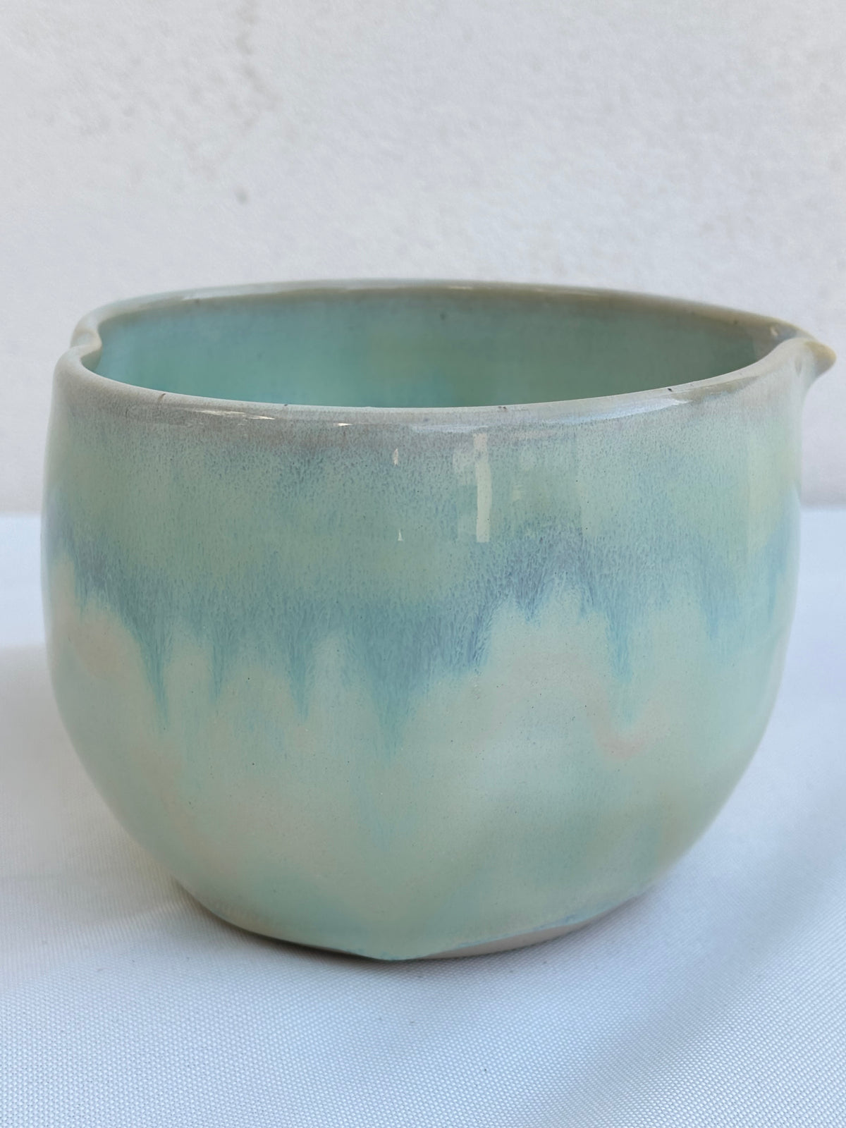 Matcha bowls and chinese style tea cups in Jade glaze