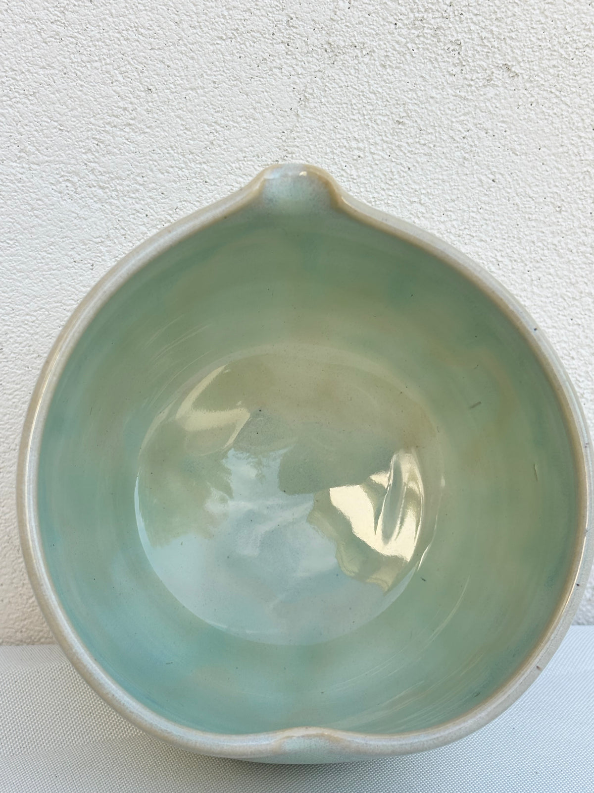 Matcha bowls and chinese style tea cups in Jade glaze